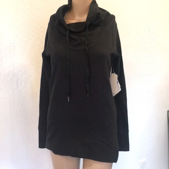 OSU Oregon State Beavers Cowl Neck Black sweater Columbia NWT - Picture 1 of 11